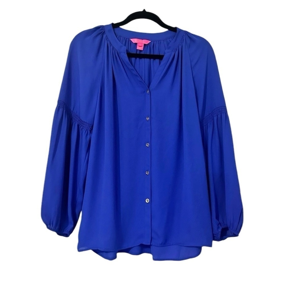 Lilly Pulitzer Anela Satin Top
